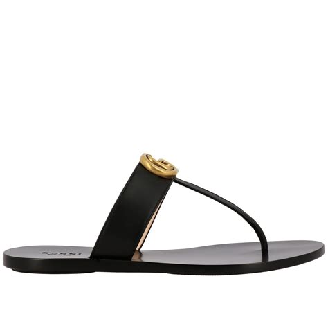 gucci flat thong sandals gg|gucci thong sandals sale.